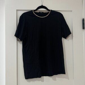 Black Mens Tshirt, Theory, Medium